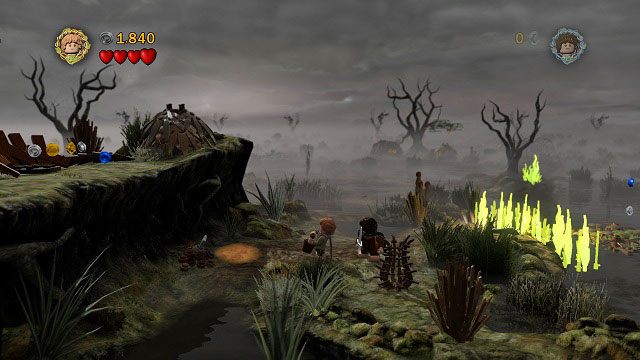 Kolejna wyspa, kolejny ogień i kolejne zadanie dla Sama - Martwe Bagna | Opis przejścia - Akt II | LEGO The Lord of the Rings - LEGO The Lord of the Rings: Władca Pierścieni - poradnik do gry