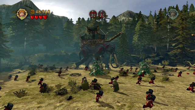 Gdy obejrzymy wszystkie przerywniki filmowe przejmiemy kontrolę nad dwoma zupełnie nowymi postaciami: Faramirem oraz Mardilem - Martwe Bagna | Opis przejścia - Akt II | LEGO The Lord of the Rings - LEGO The Lord of the Rings: Władca Pierścieni - poradnik do gry