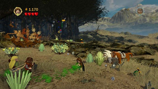 Ponownie skorzystamy z umiejętności Aragorna - Tropem Hobbitów | Opis przejścia - Akt II | LEGO The Lord of the Rings - LEGO The Lord of the Rings: Władca Pierścieni - poradnik do gry