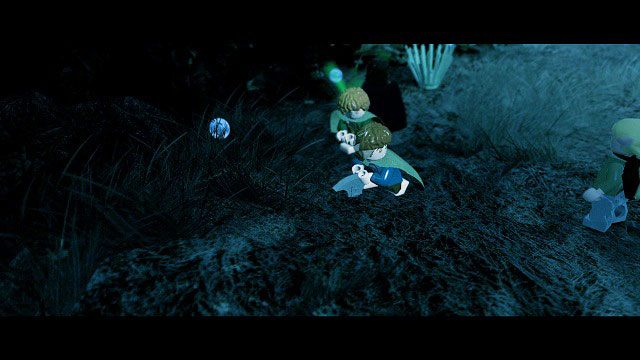 Śledząc ślady stóp dotrzemy pod ścianę lasu - Tropem Hobbitów | Opis przejścia - Akt II | LEGO The Lord of the Rings - LEGO The Lord of the Rings: Władca Pierścieni - poradnik do gry