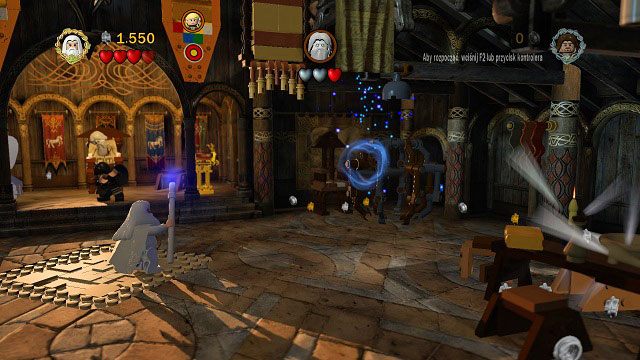 Musimy ponownie pokonać ochroniarzy króla i uderzyć Grimę oraz rozpocząć rytuał - Atak Wargów | Opis przejścia - Akt II | LEGO The Lord of the Rings - LEGO The Lord of the Rings: Władca Pierścieni - poradnik do gry