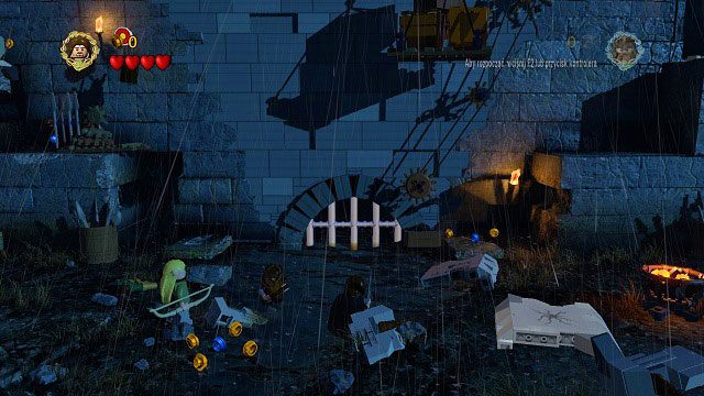 Zanim rozpocznie się właściwa walka musimy dostać się na mur - Helmowy Jar | Opis przejścia - Akt II | LEGO The Lord of the Rings - LEGO The Lord of the Rings: Władca Pierścieni - poradnik do gry