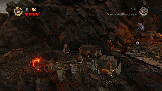 Frodo jest zmęczony długą podróżą i nie może podskakiwać ani turlać się - Góra Przeznaczenia | Opis przejścia - Akt III | LEGO The Lord of the Rings - LEGO The Lord of the Rings: Władca Pierścieni - poradnik do gry
