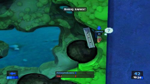 Jeśli eliminacja któregoś z robali znajdujących się w skrajnych częściach mapy (np - Kwiatki od spodu | Strach (Kampania) | Worms Revolution - Worms: Revolution - poradnik do gry