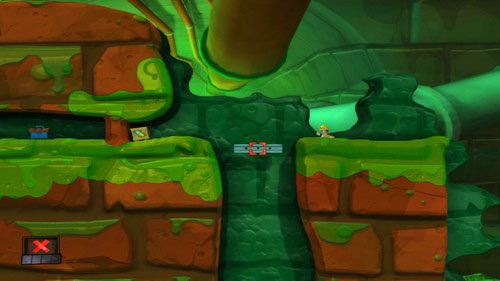 Przy użyciu Belki, zbudujmy sobie most nad przepaścią - Kanał ściekowy | Łamigłówki | Worms Revolution - Worms: Revolution - poradnik do gry