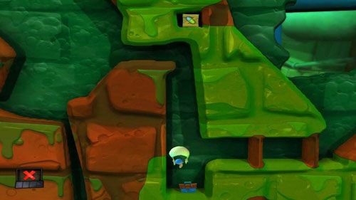 Ostatnia łamigłówka tego rozdziału będzie wymagała kooperacji naszych dwóch robaków - Zwiadowcy oraz Strażnika - Kanał ściekowy | Łamigłówki | Worms Revolution - Worms: Revolution - poradnik do gry