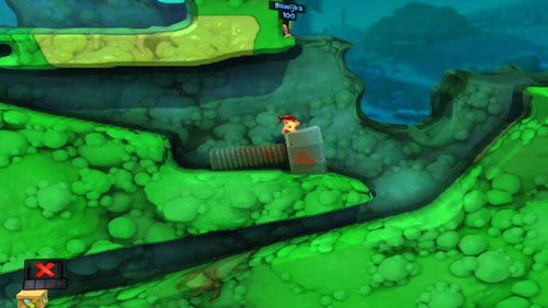 Nie będzie to jednak takie proste - Strach | Łamigłówki | Worms Revolution - Worms: Revolution - poradnik do gry