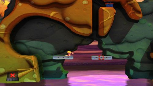 Początek tej ostatniej już łamigłówki jest niezmiernie ważny, dlatego sugeruje się dokładne odwzorowanie sytuacji na kolejnych ilustracjach - Podwórko | Łamigłówki | Worms Revolution - Worms: Revolution - poradnik do gry