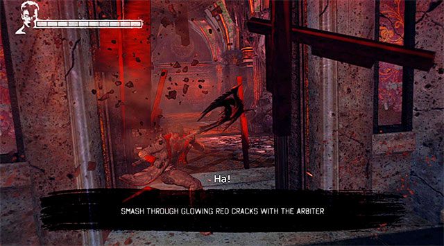 Po wygranej bitwie obejrzyj cut-scenkę - Eksploracja pierwszej części posiadłości | 2 - Home Truths (Prawda o domu rodzinnym) - DMC: Devil May Cry - poradnik do gry