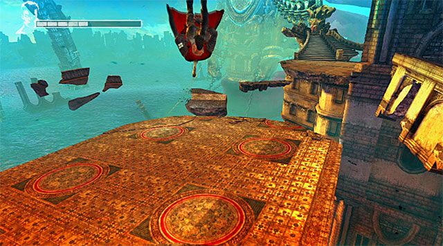 Przed Tobą kolejne sytuacje, w których konieczne będzie użycie demonicznej przyciągarki - Pierwsze wspomnienie | 2 - Home Truths (Prawda o domu rodzinnym) - DMC: Devil May Cry - poradnik do gry