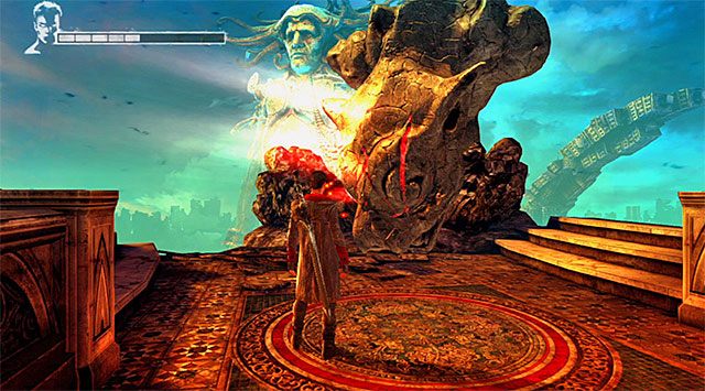 Wznów proces przeskakiwania na kolejne platformy - Pierwsze wspomnienie | 2 - Home Truths (Prawda o domu rodzinnym) - DMC: Devil May Cry - poradnik do gry