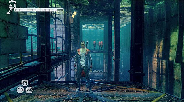 Bądź gotowy do stoczenia krótkiej bitwy, rozpoczynając od rozprawienia się z latającymi bestiami i następnie zajmując się nowym piekielnym rycerzem - Przeprawa przez trzecią część więzienia | 7 - Overturn (Przewrót) - DMC: Devil May Cry - poradnik do gry