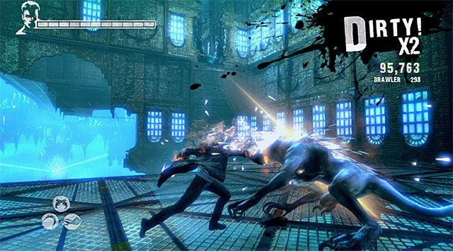 Przygotuj się, bo przed Tobą trudniejsza bitwa - Przeprawa przez trzecią część więzienia | 7 - Overturn (Przewrót) - DMC: Devil May Cry - poradnik do gry