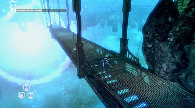 Po odzyskaniu kontroli nad Dantem zacznij podążać jedyną możliwą ścieżką - Dotarcie do jednookiego więźnia | 7 - Overturn (Przewrót) | DMC Devil May Cry - DMC: Devil May Cry - poradnik do gry