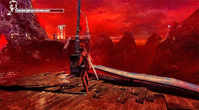 KLUCZ 1/1 (MIEDZIANY/COPPER) - Klucz możesz odnaleźć niedługo po odzyskaniu pistoletów Dantego i pokonaniu niewielkiej grupy potworów - Klucze | SEKRETY | DMC Devil May Cry - DMC: Devil May Cry - poradnik do gry