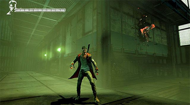 DUSZA 6/6 - Dusza znajduje się na górnym balkoniku w drugim magazynie, czyli nad miejscem, w którym stoczyłeś główną bitwę z potworami - Misja 5 - Virility; Misja 6 - Secret Ingredient (Tajny składnik) | Zagubione dusze - DMC: Devil May Cry - poradnik do gry