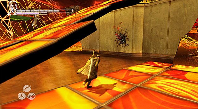 DUSZA 2/7 - Duszę możesz odnaleźć niedaleko pierwszej statuy boskości, a konkretnie pod pobliskimi schodami - Misja 13 - Devils Dalliance (Igraszki z diabłem) | Zagubione dusze - DMC: Devil May Cry - poradnik do gry