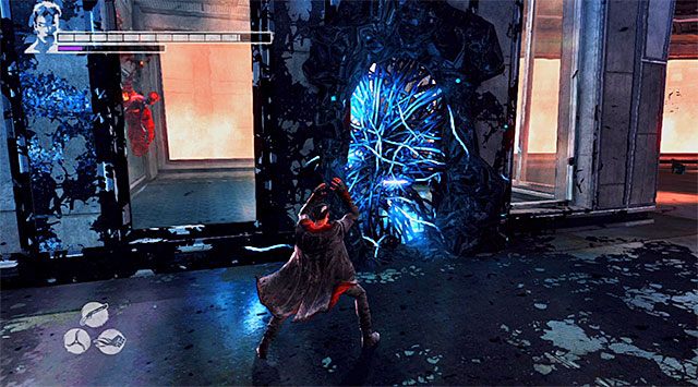 DUSZA 5/9 - Duszę możesz odnaleźć w końcowej fazie eksploracji 106 piętra, a konkretnie w momencie gdy na kilka chwil można powrócić na 105 piętro - Misja 16 - The Plan (Plan) | Zagubione dusze | DMC Devil May Cry - DMC: Devil May Cry - poradnik do gry