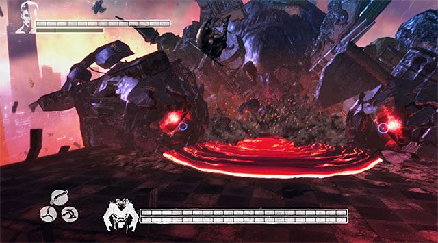 1 - Boss - Mundus - pierwsza część pojedynku | 19 - Face of the Demon (Twarz demona) - DMC: Devil May Cry - poradnik do gry