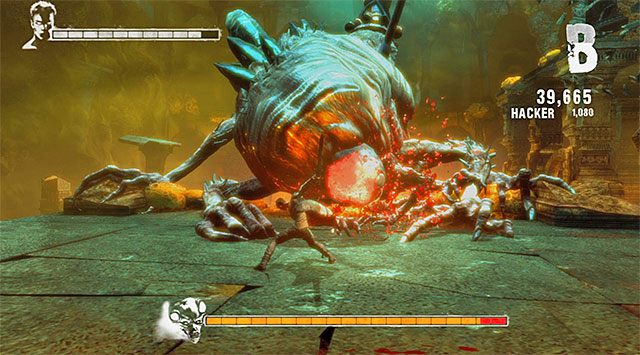 Kolejna faza pojedynku z sukkubem nie różni się niczym szczególnym od poprzedniej - Boss - Succubus - pierwsza część pojedynku | 6 - Secret Ingredient (Tajny składnik) - DMC: Devil May Cry - poradnik do gry