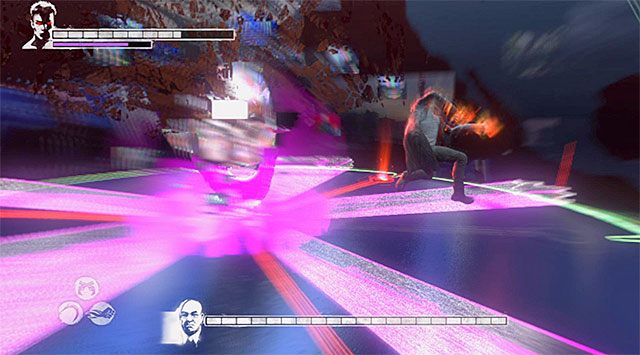 Ostatnia trzecia część pojedynku z bossem zawiera kolejne utrudnienia - Boss - Bob Barbas - trzecia część pojedynku | 10 - Bad News (Złe wieści) - DMC: Devil May Cry - poradnik do gry