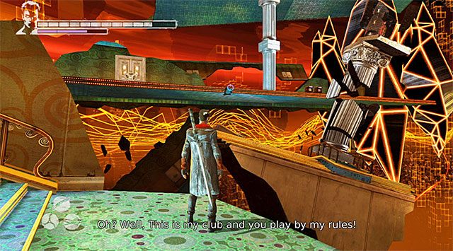 1 - Dotarcie do miejsca rozegrania pierwszej rundy | 13 - Devils Dalliance (Igraszki z diabłem) - DMC: Devil May Cry - poradnik do gry