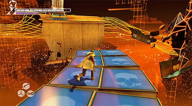 Ruszaj prosto, korzystając cały czas z trybu demona - Dotarcie do miejsca rozegrania pierwszej rundy | 13 - Devils Dalliance (Igraszki z diabłem) - DMC: Devil May Cry - poradnik do gry