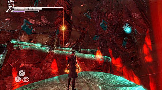 Ruszaj dalej - Przeprawa przez drugą część pieca dusz | 17 - Furnace of Souls (Dusze w ogniu piekielnym) - DMC: Devil May Cry - poradnik do gry