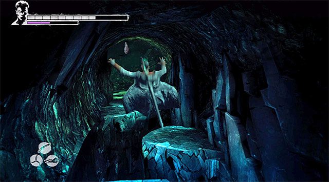 Do załączenia pozostał już tylko generator numer 4 i żeby do niego dotrzeć musisz wybrać korytarz zlokalizowany na prawo od miejsca rozpoczęcia misji - Zrestartowanie czwartego generatora | 18 - Demons Den (Kryjówka demona) - DMC: Devil May Cry - poradnik do gry