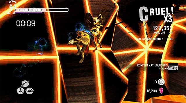 Druga runda ma jedno zasadnicze utrudnienie, albowiem wszystkie potwory musisz pokonać w czasie krótszym niż 30 sekund - Przetrwanie drugiej rundy | 13 - Devils Dalliance (Igraszki z diabłem) - DMC: Devil May Cry - poradnik do gry