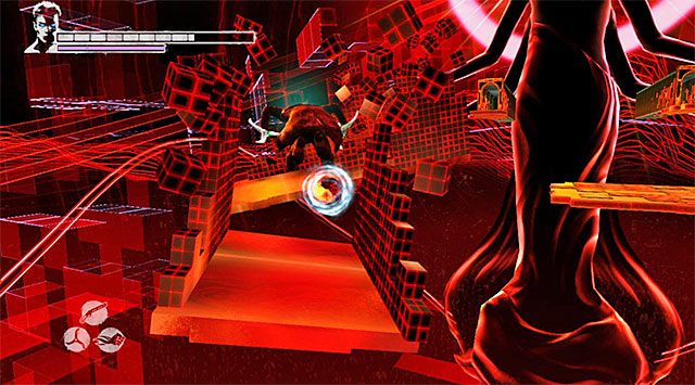 Ponownie powróć na platformę startową i zainteresuj się tutejszą statuą boskości (Divinity Statue) - Dotarcie do miejsca rozegrania szóstej rundy | 13 - Devils Dalliance (Igraszki z diabłem) - DMC: Devil May Cry - poradnik do gry