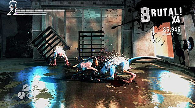 Wyrusz w prawo, przystępując do bitwy z udziałem dwóch nowych bestii Rage - Eksploracja 87 piętra | 16 - The Plan (Plan) | DMC Devil May Cry - DMC: Devil May Cry - poradnik do gry