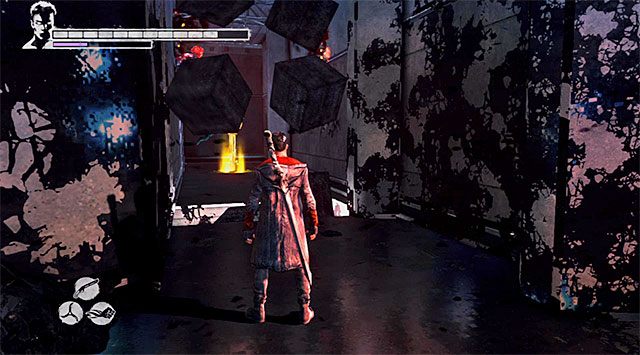 Po dotarciu na 105 piętro na początek proponuję wybrać się w prawo - Eksploracja 105 piętra | 16 - The Plan (Plan) | DMC Devil May Cry - DMC: Devil May Cry - poradnik do gry