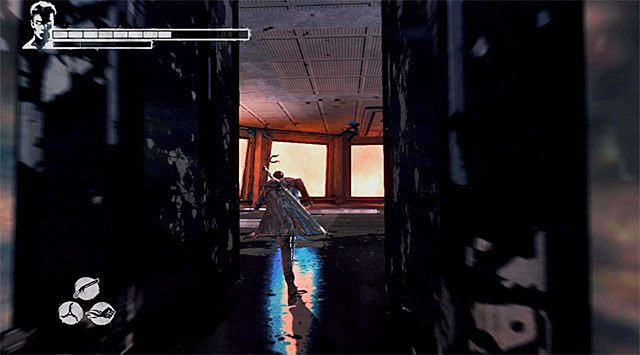 Po znalezieniu się w nowym korytarzu wyrusz prosto - Eksploracja 106 piętra | 16 - The Plan (Plan) | DMC Devil May Cry - DMC: Devil May Cry - poradnik do gry