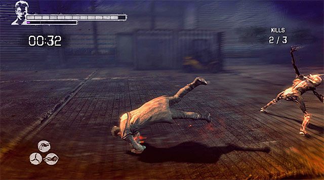 BONUSOWA MISJA: Po dotarciu do zachodniego skrzydła rozejrzyj się po okolicy, odnajdując pokazane na screenie 1 sekretne drzwi (Secret Door) - Eksploracja 154 piętra | 16 - The Plan (Plan) | DMC Devil May Cry - DMC: Devil May Cry - poradnik do gry