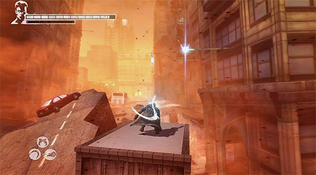 Nie opuszczaj dachu ciężarówki - Przeprawa przez miasto | 15 - The Trade (Wymiana) | DMC Devil May Cry - DMC: Devil May Cry - poradnik do gry