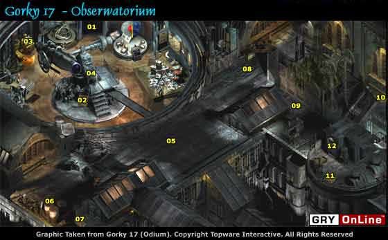 1 - Obserwatorium | Gorky 17 - Gorky 17 - poradnik do gry