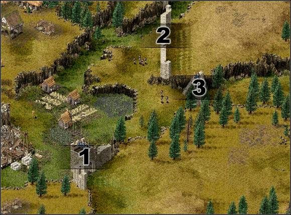 Kolejnym bardzo ważnym etapem jest wybudowanie muru i odgrodzenie się od ciągłego napływu wroga - Misja VIII - Handel z diabłem | Kampania i misje dodatkowe w Twierdza - Twierdza - poradnik do gry