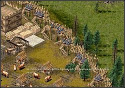 Kolejne ataki nie będą już takie skromne, mając unormowaną sytuację z jedzeniem zajmij się wyłącznie rekrutacją - Misja IV - Podglądanie z ukrycia | Kampania i misje dodatkowe w Twierdza - Twierdza - poradnik do gry