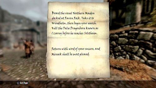 Skoro posiadasz już list należący do kultystów, możesz go przeczytać - Read Cultists Orders [Przeczytaj rozkazy kultystów] | Smocze Dziecię - The Elder Scrolls V: Skyrim - Dragonborn - poradnik do gry
