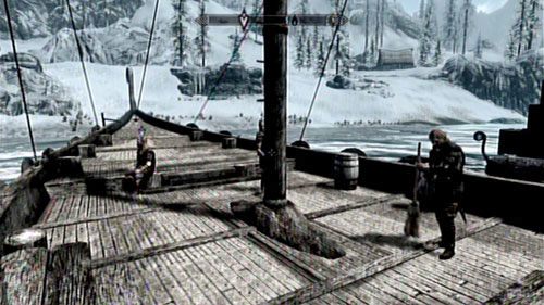 Kapitana możesz przekonać do swoich racji na trzy sposoby - Travel to Solstheim [Dotrzyj do Solstheim] | Smocze Dziecię - The Elder Scrolls V: Skyrim - Dragonborn - poradnik do gry