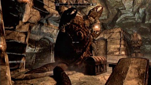 Kiedy sobie z nim poradzisz, rozejrzyj się po okolicy - Find the source of Miraaks power [Znajdź źródło mocy Miraaka] | Świątynia Miraaka - The Elder Scrolls V: Skyrim - Dragonborn - poradnik do gry