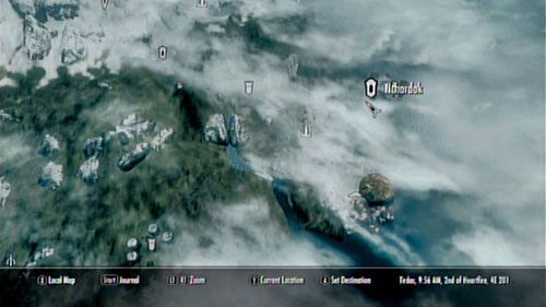 Wyjdź z Tel Mithryn i podążaj za czarownikiem - Travel to Nchardak with Neloth [Idź z Nelothem do twierdzy Nchardak] | Ścieżka mądrości - The Elder Scrolls V: Skyrim - Dragonborn - poradnik do gry