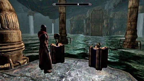 Idź za czarownikiem i słuchaj jego monologu - Restore the steam supply to the Dwemer reading room [Przywróć zasilanie parowe do dwemerskiej czytelni] | Ścieżka mądrości - The Elder Scrolls V: Skyrim - Dragonborn - poradnik do gry