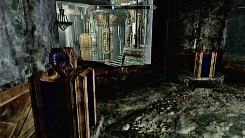 W nim czają się dwie dwemerskie balisty oraz jeden krasnoludzki pająk - Restore the steam supply to the Dwemer reading room [Przywróć zasilanie parowe do dwemerskiej czytelni] | Ścieżka mądrości - The Elder Scrolls V: Skyrim - Dragonborn - poradnik do gry