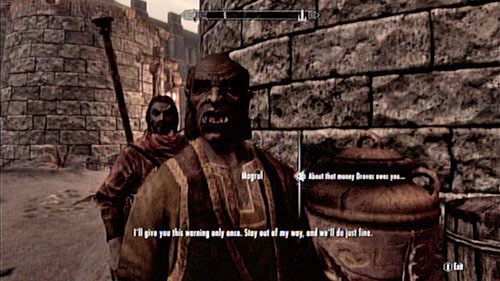 Uwaga - A New Debt [Nowy dług] | Wątki poboczne - Raven Rock | TES V Skyrim Dragonborn - The Elder Scrolls V: Skyrim - Dragonborn - poradnik do gry