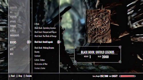 Warto zainteresować się tą misją, ponieważ za każdy wolumin otrzymasz 1000 sztuk złota - Lost Knowledge [Zagubiona wiedza] | Wątki poboczne - Tel Mithryn - The Elder Scrolls V: Skyrim - Dragonborn - poradnik do gry