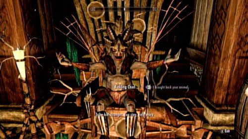 Wódź Rieklingów z wielką radością przyjmie wiadomość o powrocie ulubionego pupila - The Chief of Thirsk Hall [Wódz Izby Thirsk] | Wątki poboczne - Inne - The Elder Scrolls V: Skyrim - Dragonborn - poradnik do gry