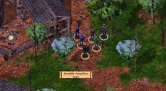 W wiosce Gullykin porozmawiaj z niziołkiem, którego zwą Gandalar Szczęśliwa Stopa [A] - Ruiny Firewine | Rozdział 3 - zadania poboczne | Solucja Baldurs Gate - Baldurs Gate: Enhanced Edition - poradnik do gry