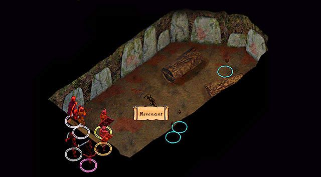 Grobowiec zamieszkany jest przez revenanta, który natychmiast Cie zaczepi i zażąda zwrotu sztyletu - Sztylet Hentolda | Rozdział 3 - zadania poboczne | Solucja Baldurs Gate - Baldurs Gate: Enhanced Edition - poradnik do gry